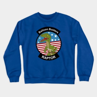 Chinese Spy Balloon, F-22 “Balloon Busters” patch Crewneck Sweatshirt